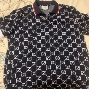 Gucci collar shirt